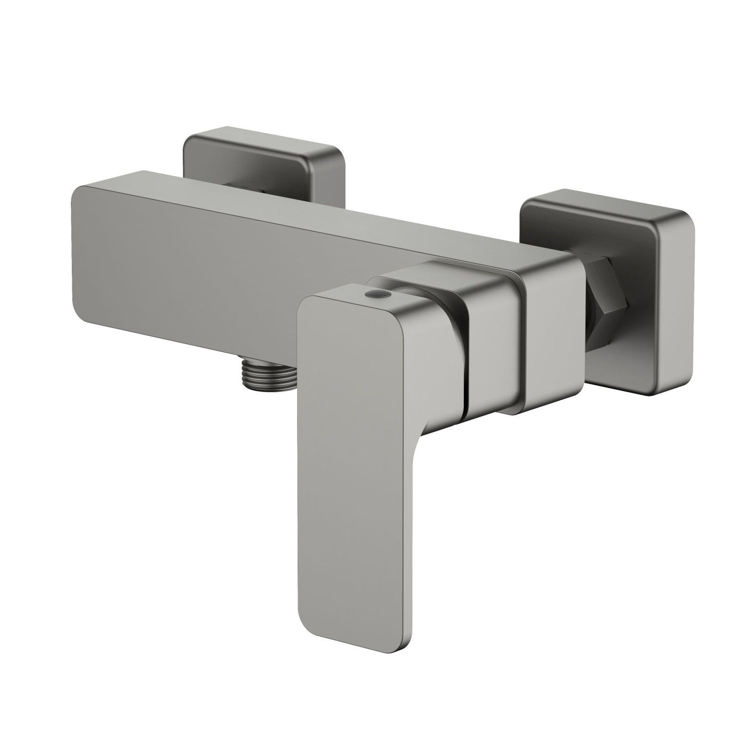 Aquavit Infinity brushed gunmetal solid brass wall-mounted shower mixer AT242100