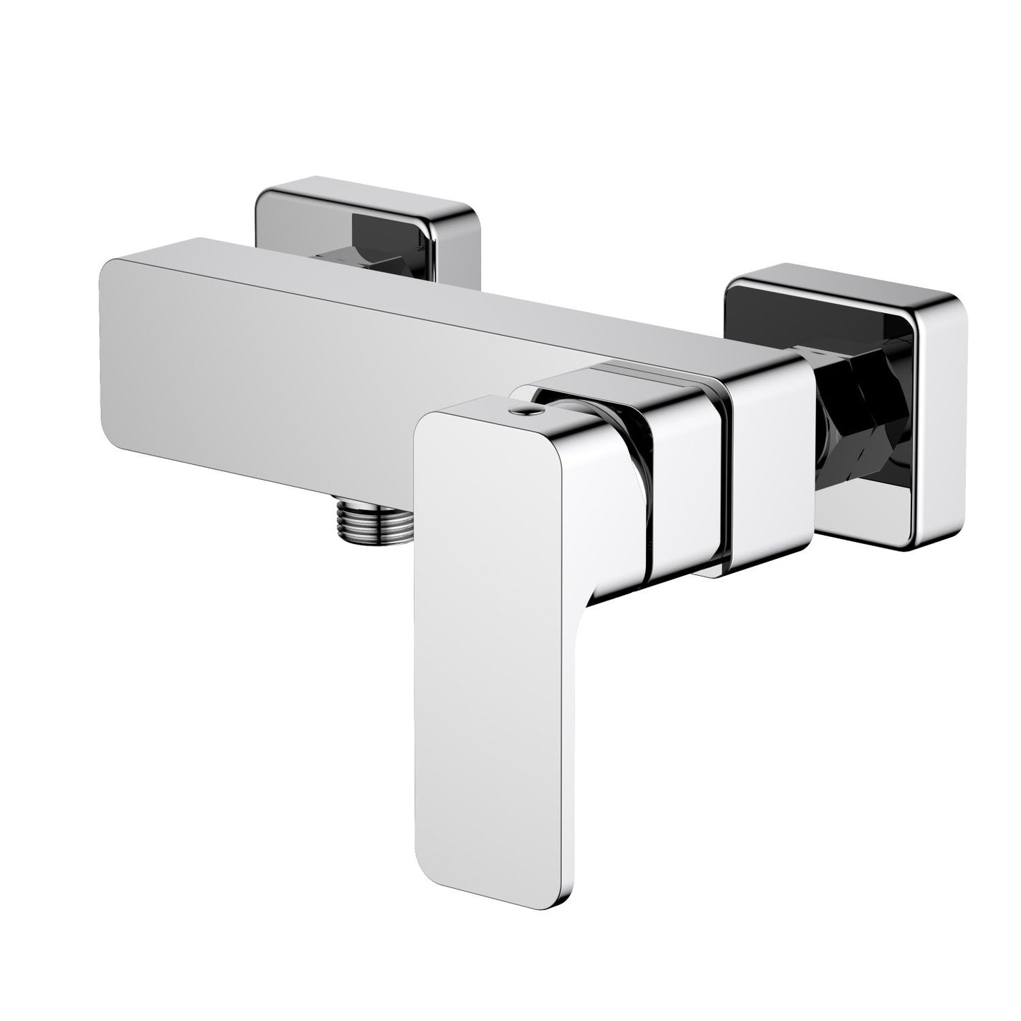 Aquavit Infinity chrome solid brass wall-mounted shower mixer AT242100