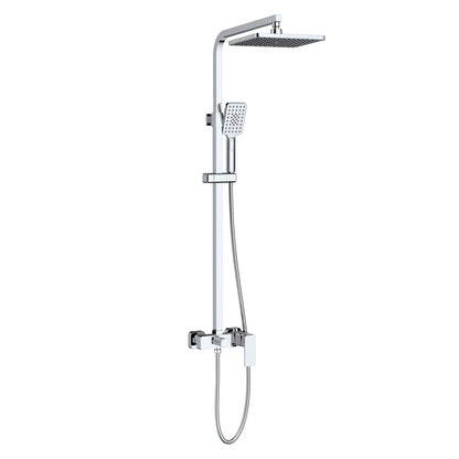 Aquavit Infinity chrome solid brass two-outlet shower column AT246202