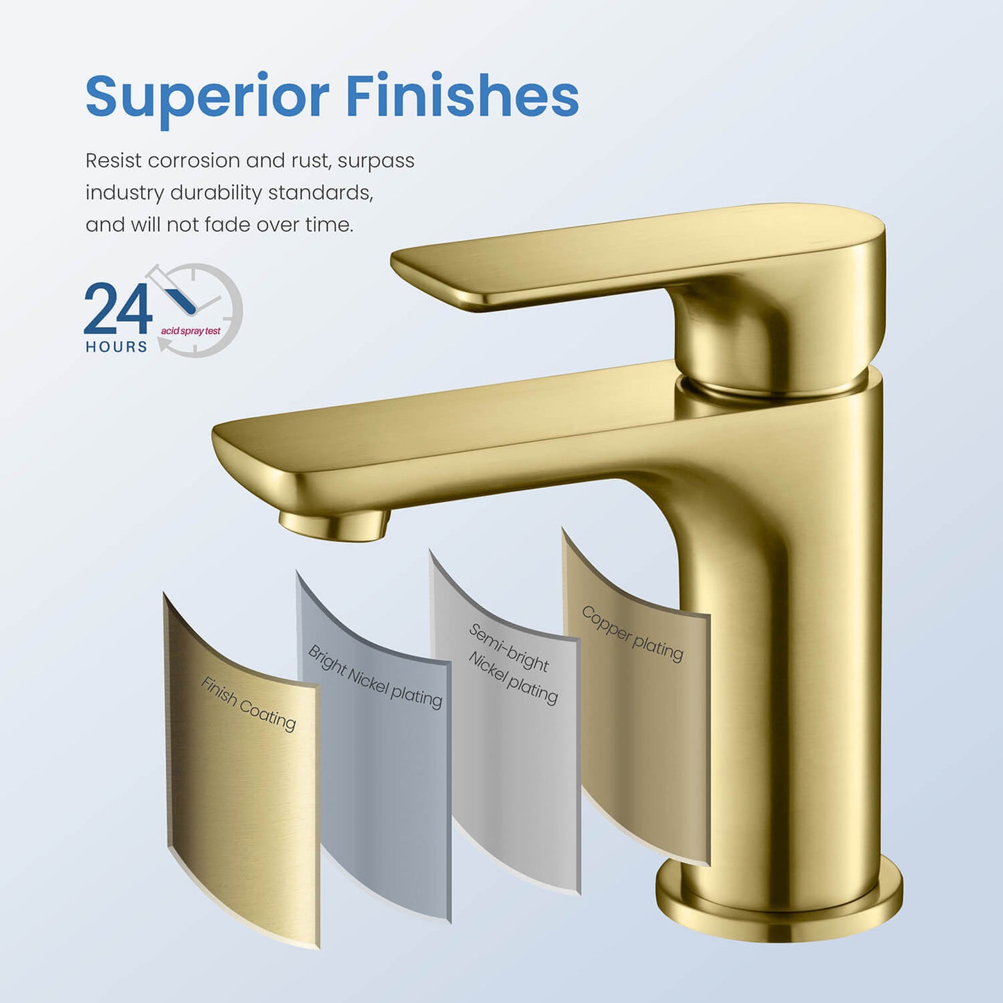 Vision single handle basin faucet AT250011