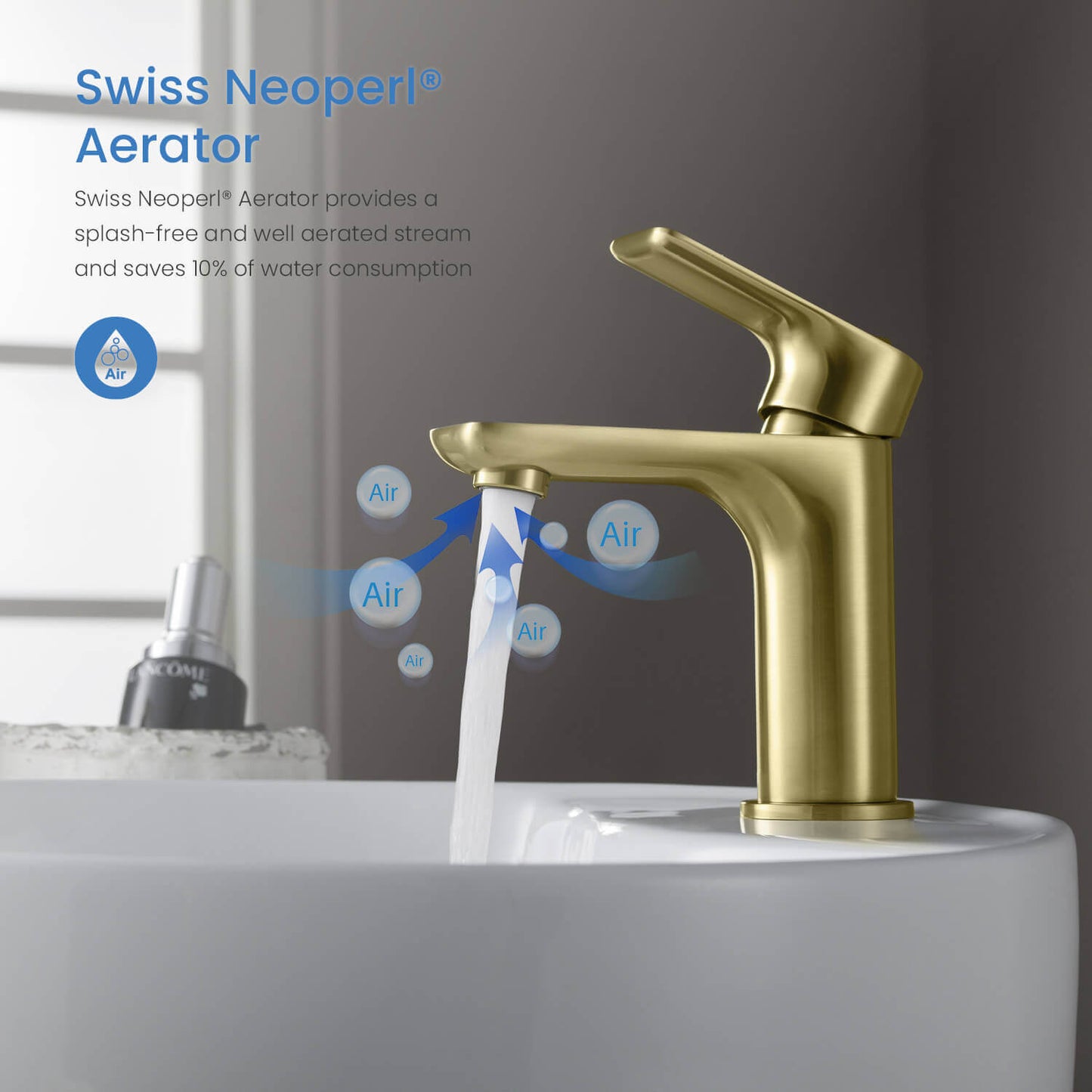 Vision single handle basin faucet AT250011