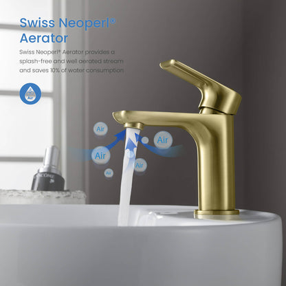Vision single handle basin faucet AT250011