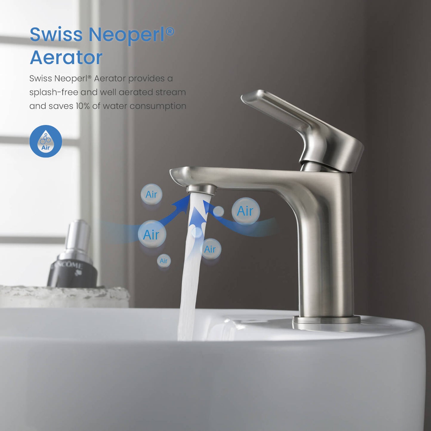 Vision single handle basin faucet AT250011