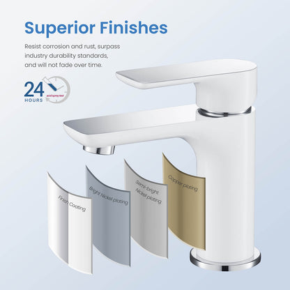 Vision single handle basin faucet AT250011