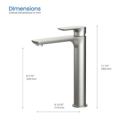 Vision single handle high basin mixer AT250012
