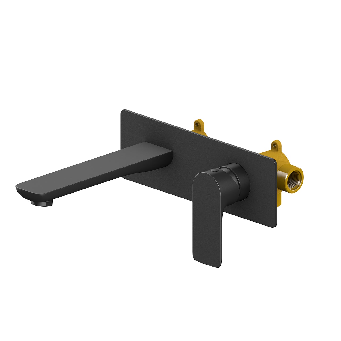 Vision Series Soft-Contemporary Wall-Concealed Basin Mixer AT250015