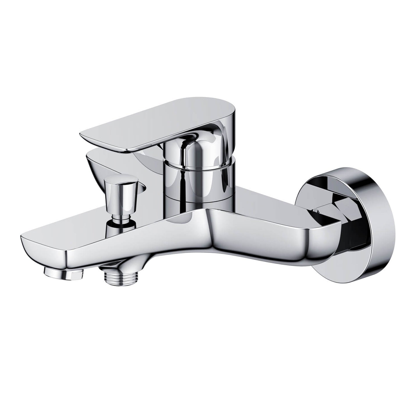 Aquavit Vision chrome solid brass wall-mounted bath shower mixer AT252200