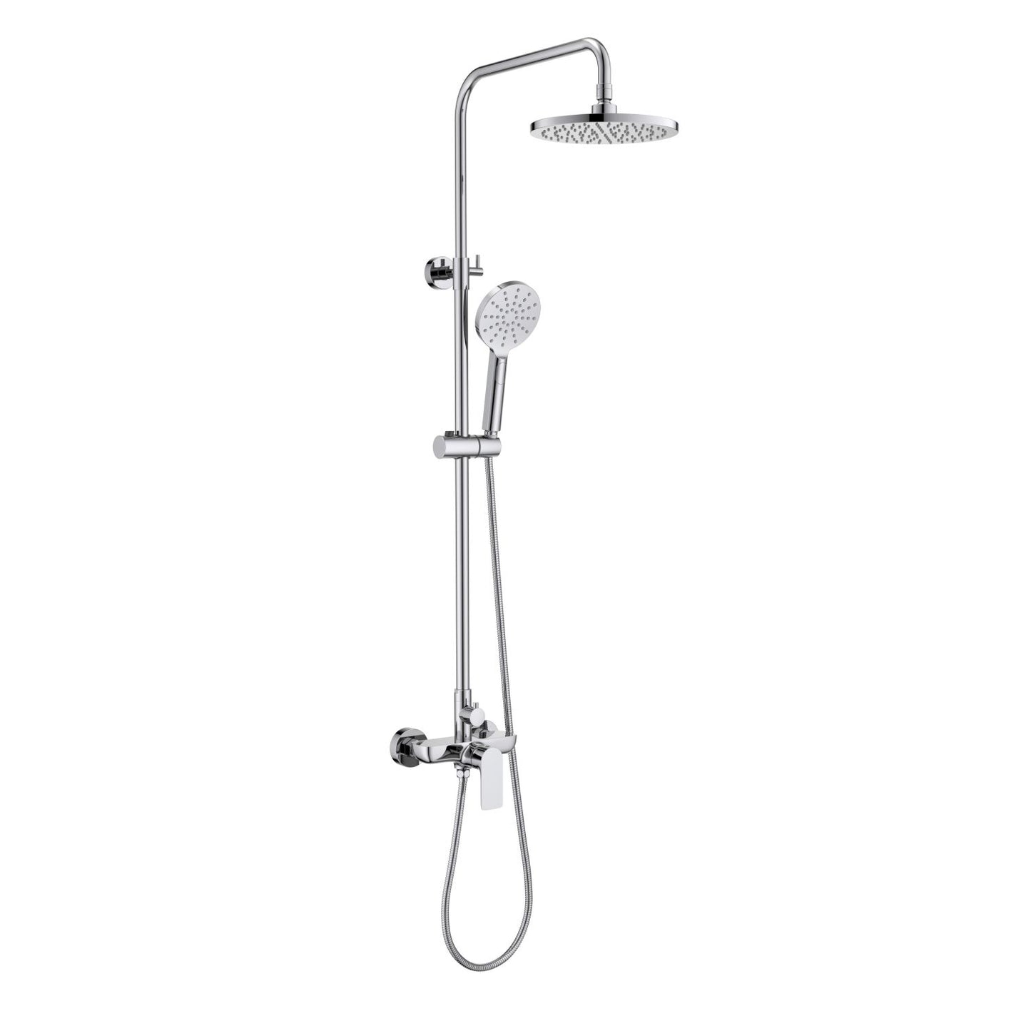 Aquavit Vision chrome solid brass two-outlet shower column AT256201