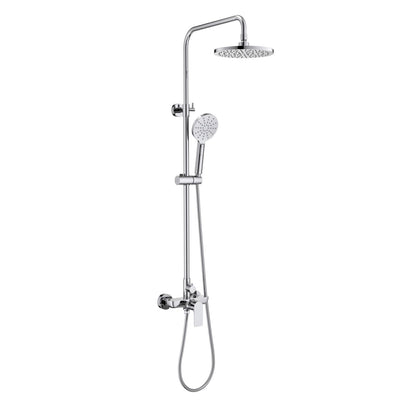 Aquavit Vision chrome solid brass two-outlet shower column AT256201