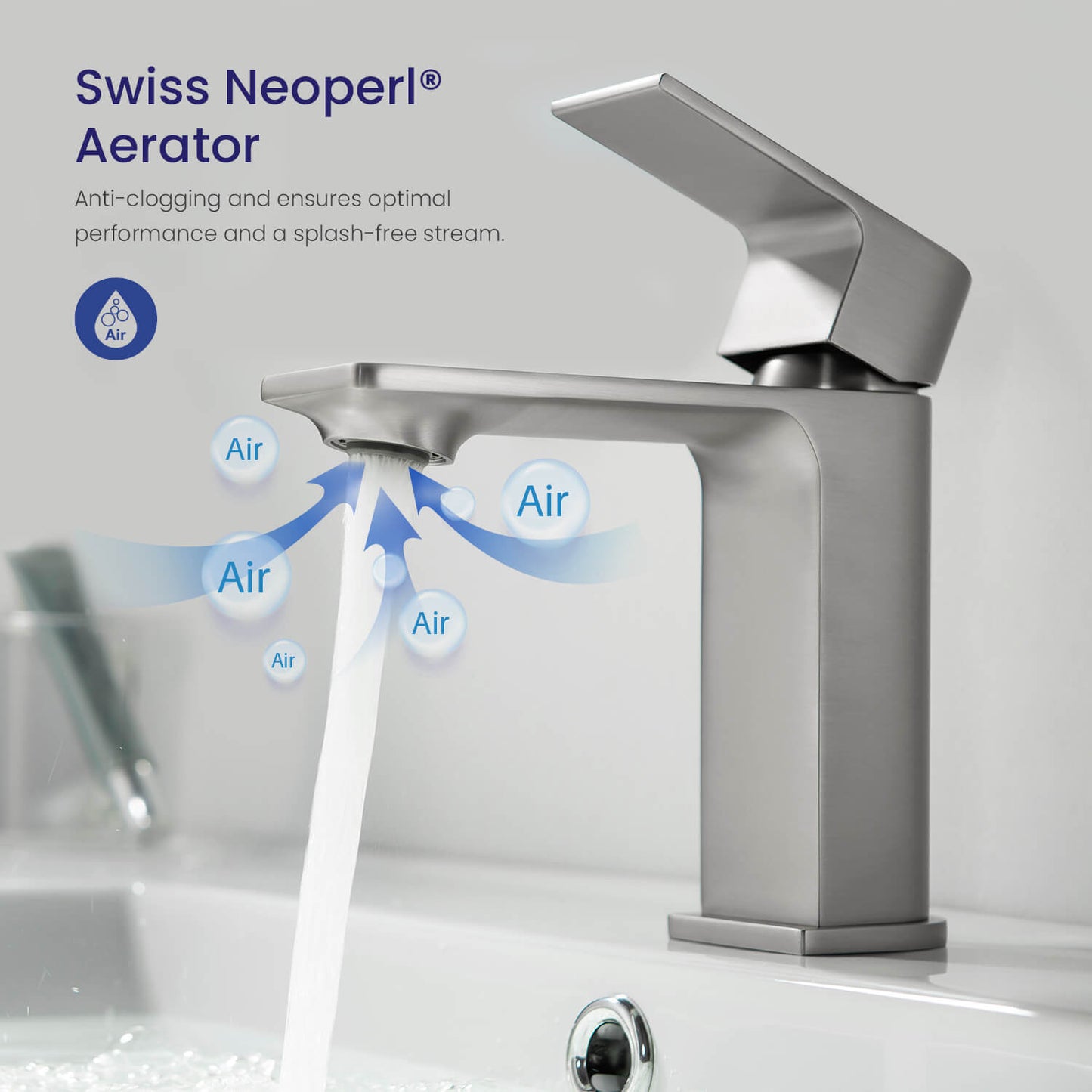 Ventus single handle basin faucet AT270011
