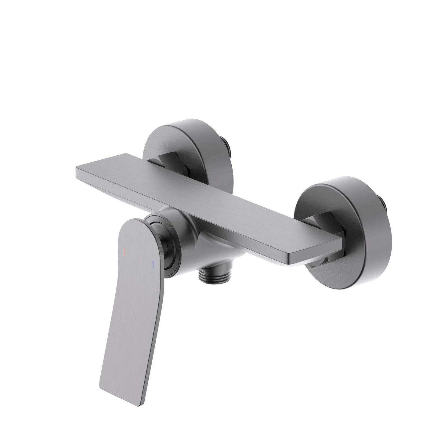Aquavit Flow brushed gunmetal solid brass wall-mounted shower mixer AT282100