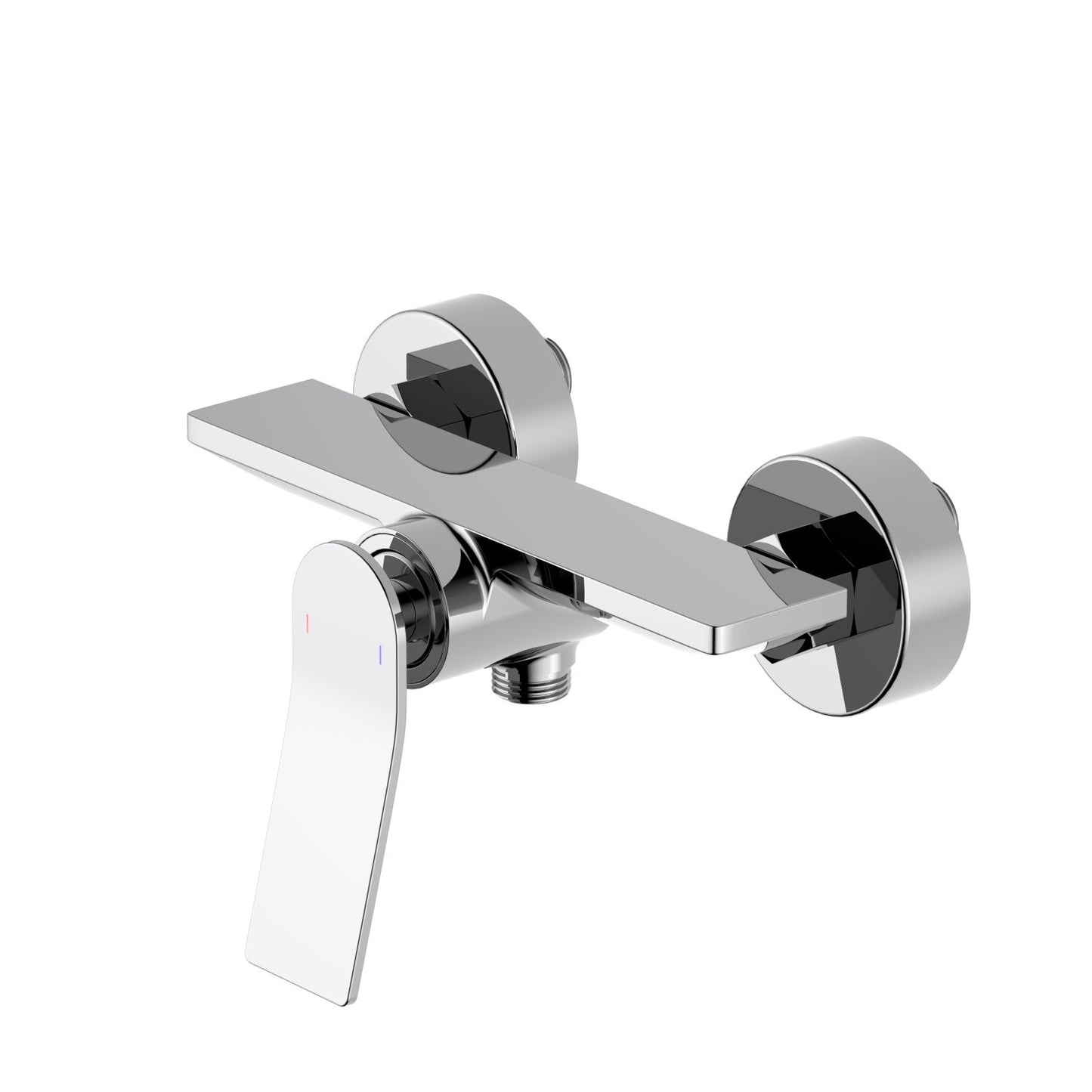 Aquavit Flow chrome solid brass wall-mounted shower mixer AT282100
