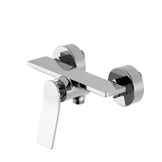 Aquavit Flow chrome solid brass wall-mounted shower mixer AT282100