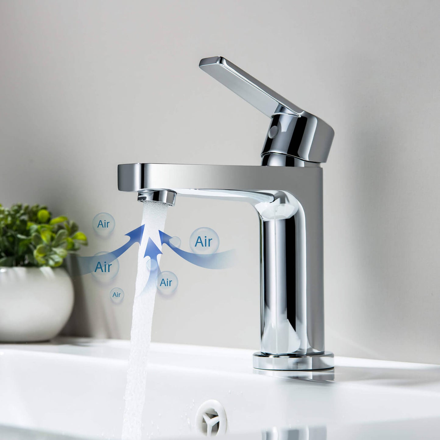 Aquavit Sense single handle basin mixer AT421100
