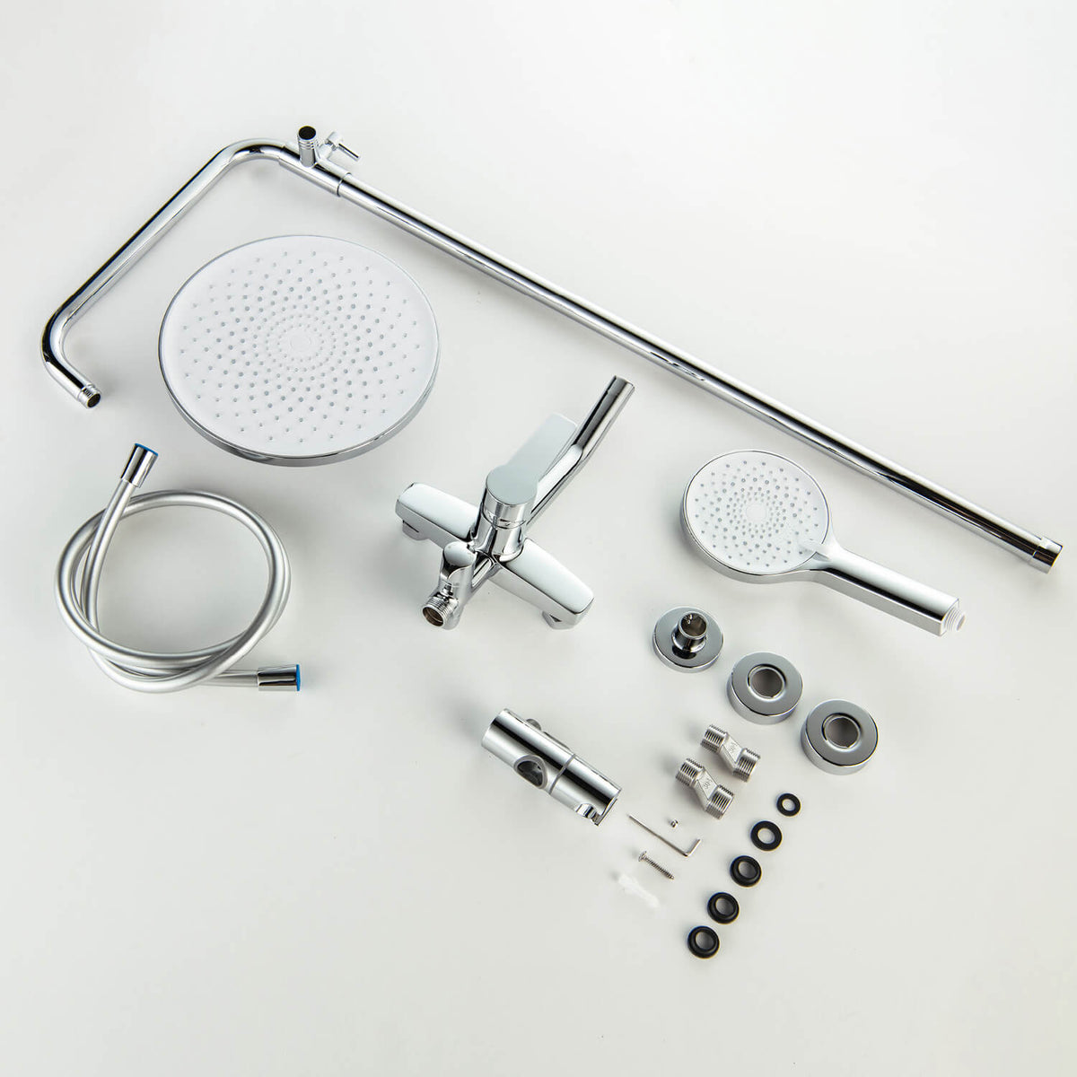Aquavit Sense AT426100 chrome shower column complete component set