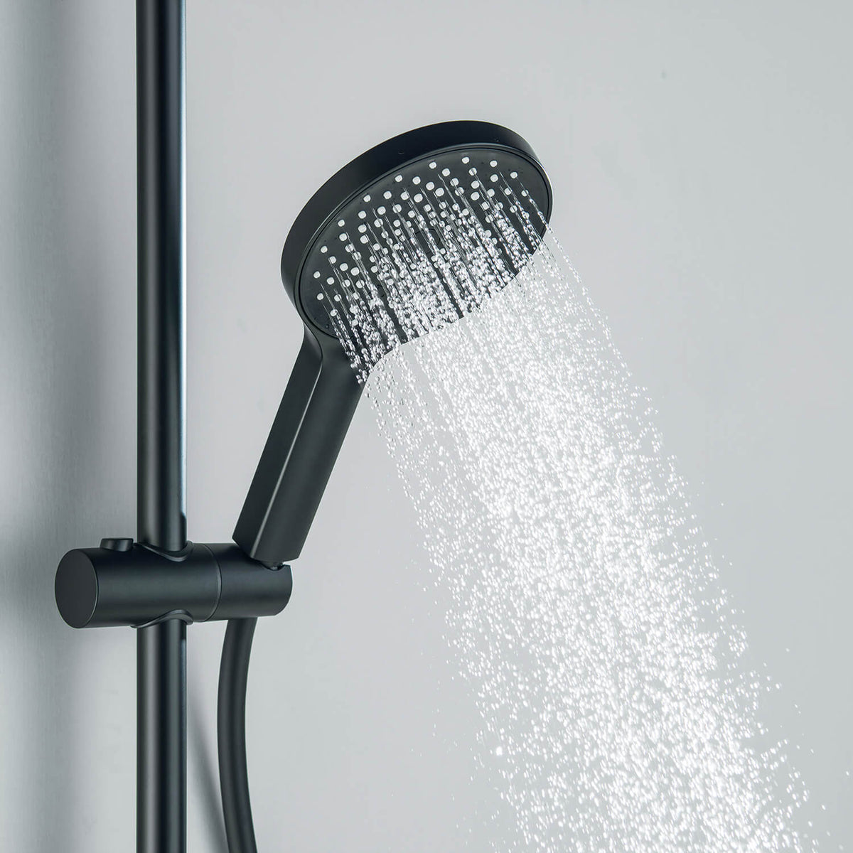 Aquavit Sense three-function ABS hand shower focused spray
