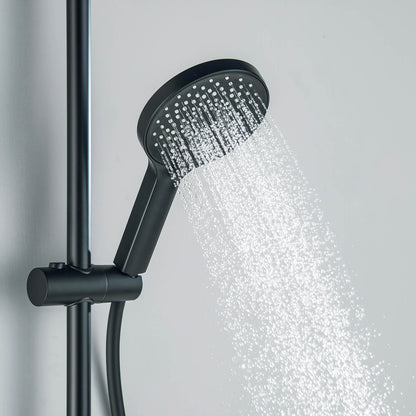 Aquavit Sense three-function ABS hand shower focused spray
