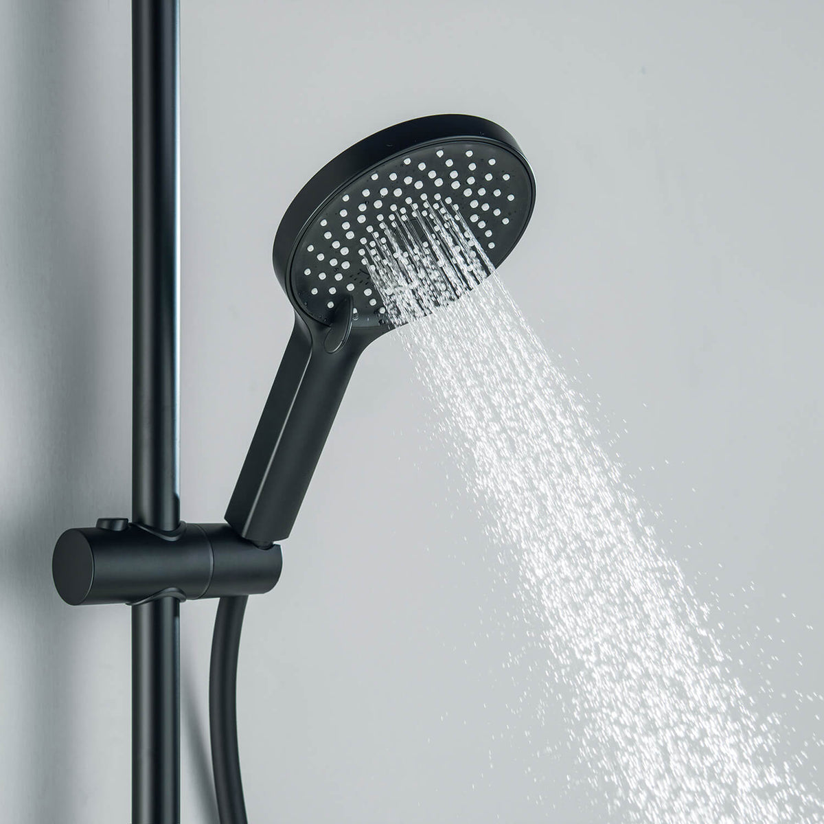 Aquavit Sense three-function ABS hand shower rainfall spray