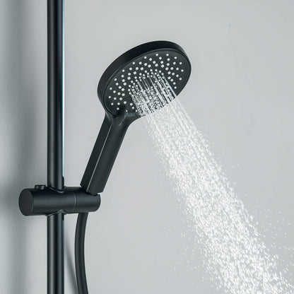 Aquavit Sense three-function ABS hand shower rainfall spray