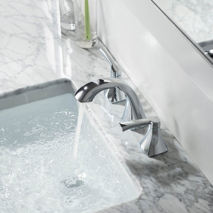 Aquavit Premium Three-Hole Basin Mixer Faucet in Solid Brass AT460014