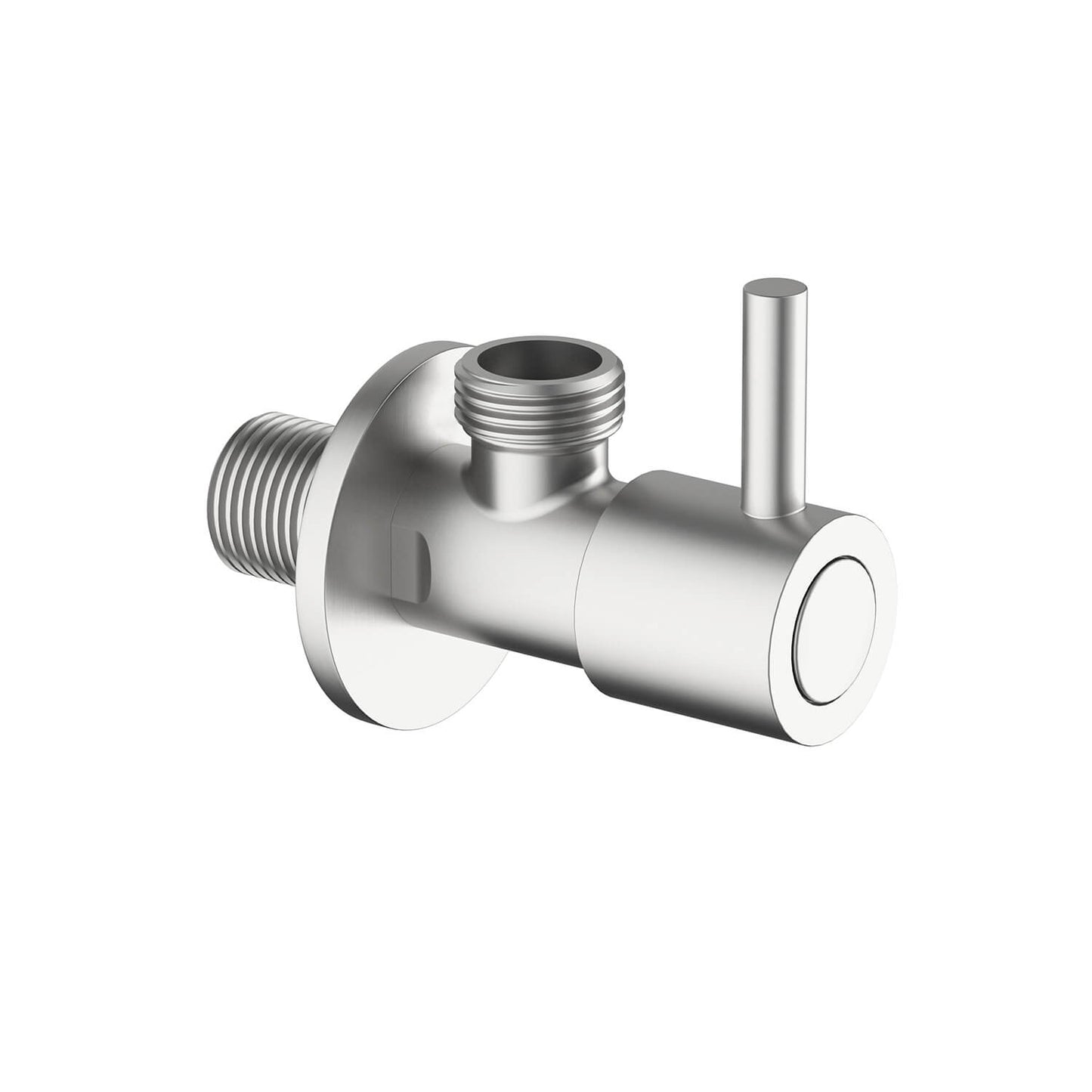 Solid Brass G1/2 Angle Stop Valve with Ceramic Cartridge AV01