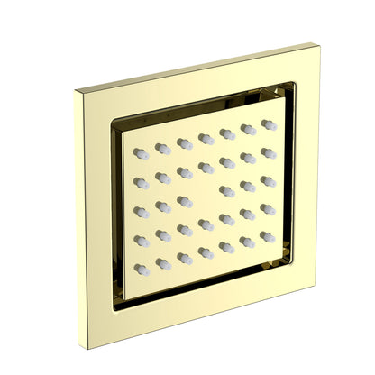 Brass square body spray BJ01