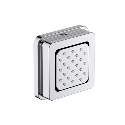 Brass square body spray BJ06