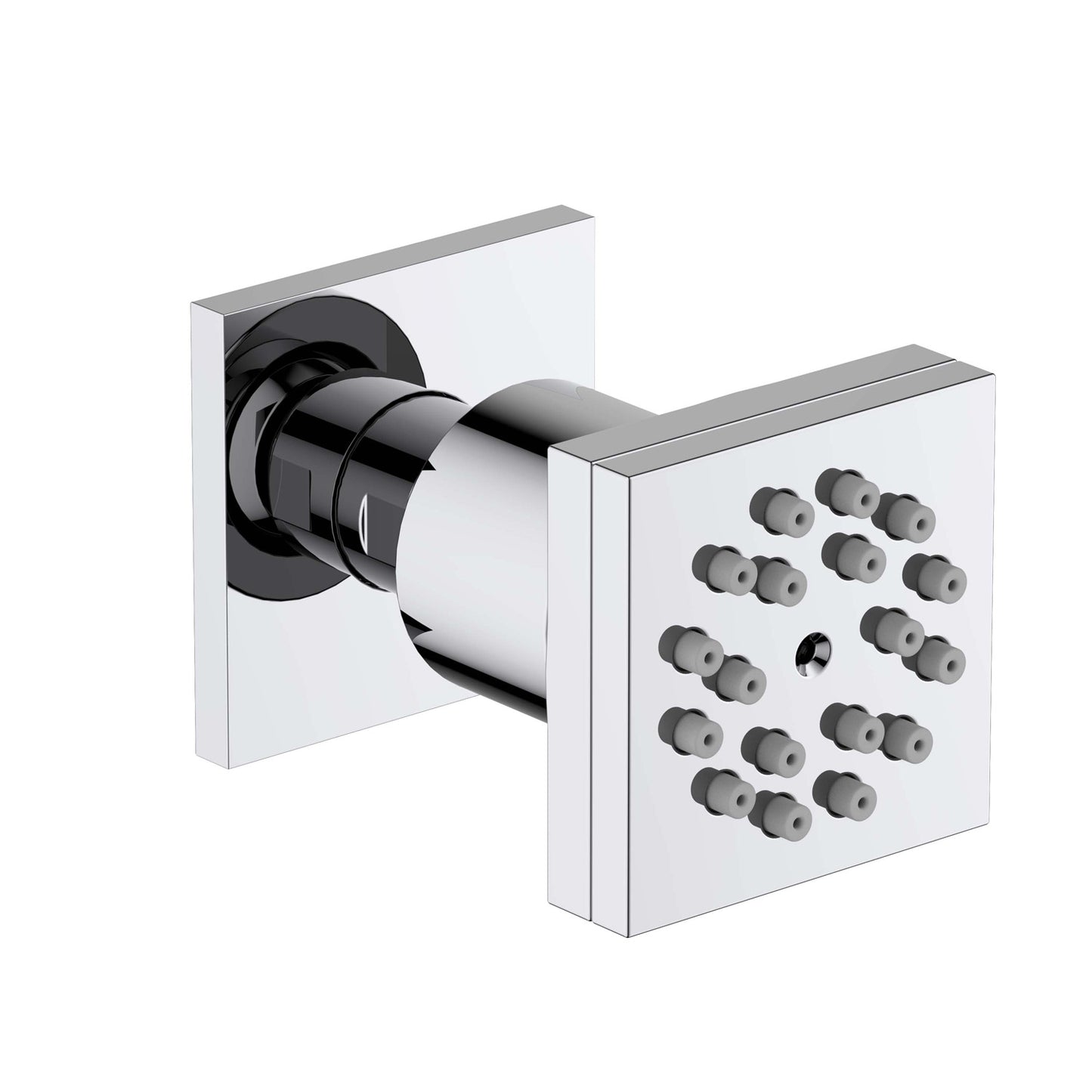 Brass square body spray 2 function BJ07