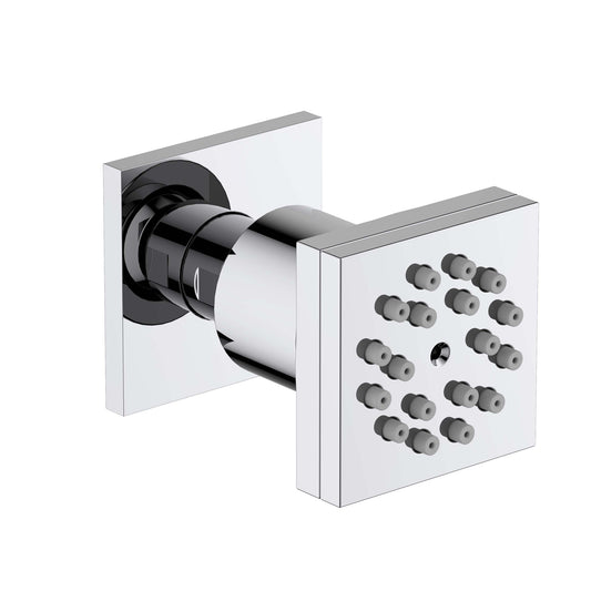 Brass square body spray 2 function BJ07