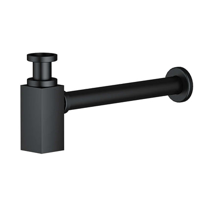 Contemporary Square P Trap 1-1/4" x 1-1/4" Bottle Trap BT0002