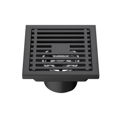 Aquavit Square Shower Drain – 4" & 6" SUS304 Stainless Steel CDC02