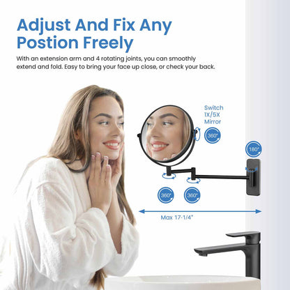 5X Zoom Professional Makeup Mirror CM011500