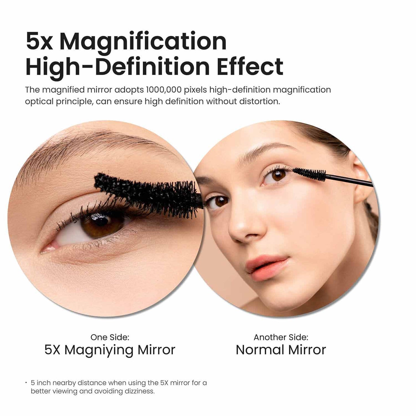 5X Zoom Professional Makeup Mirror CM011500