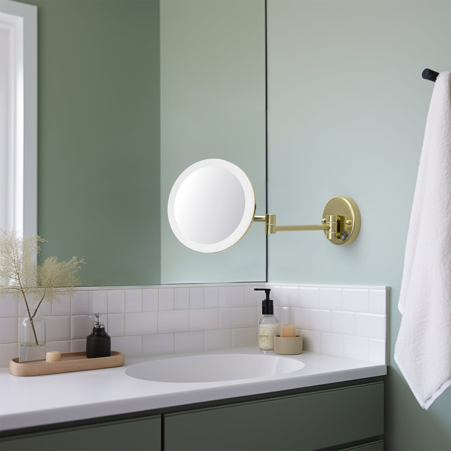 Aquavit Magnifying LED Makeup Mirror CM02