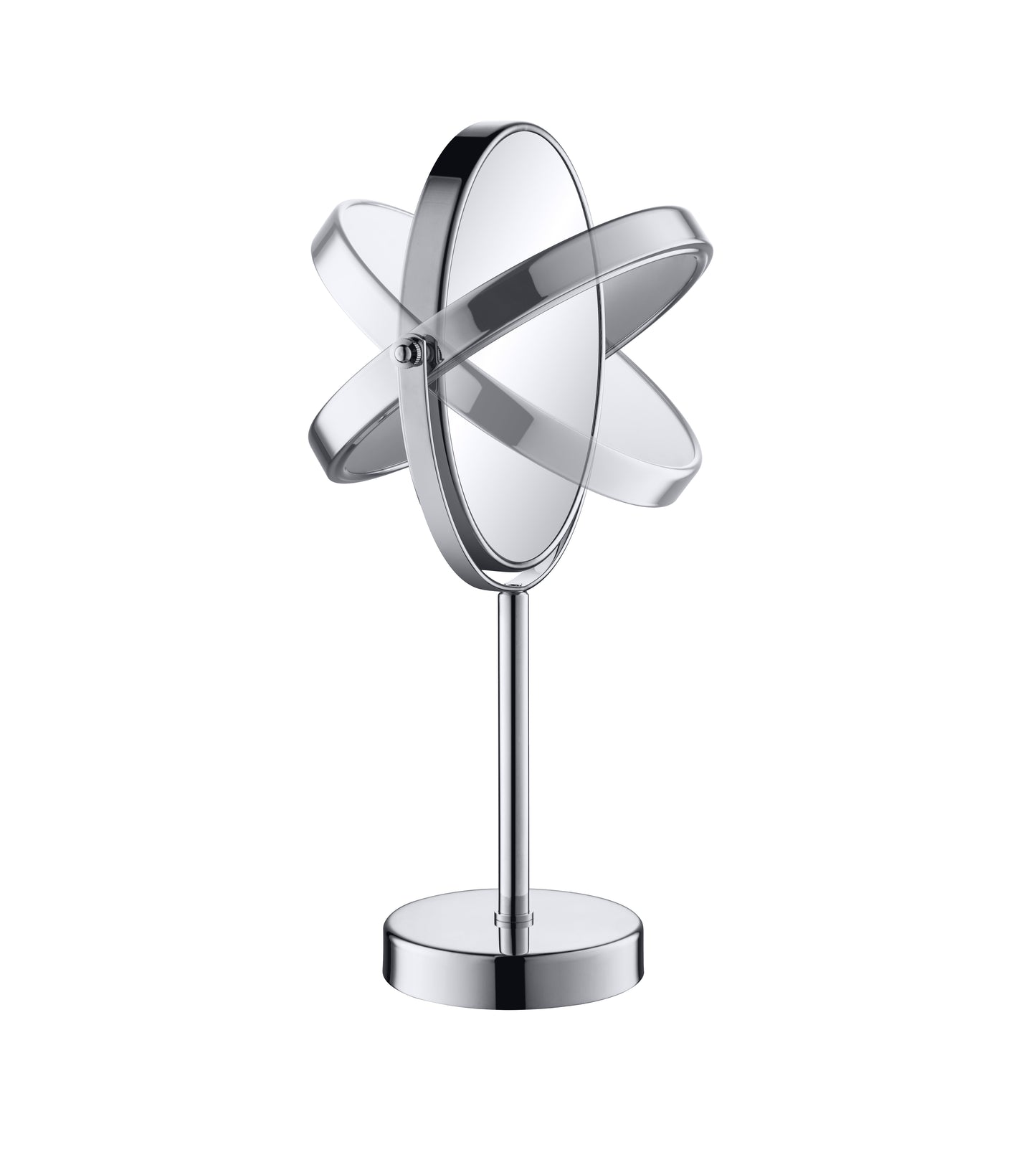 Dual-Sided Magnification Brass Beauty Mirror CM04