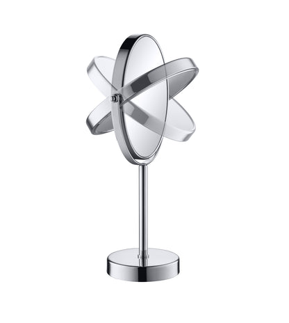 Dual-Sided Magnification Brass Beauty Mirror CM04