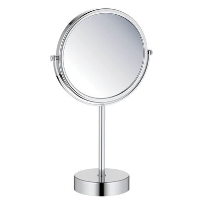 Dual-Sided Magnification Brass Beauty Mirror CM04