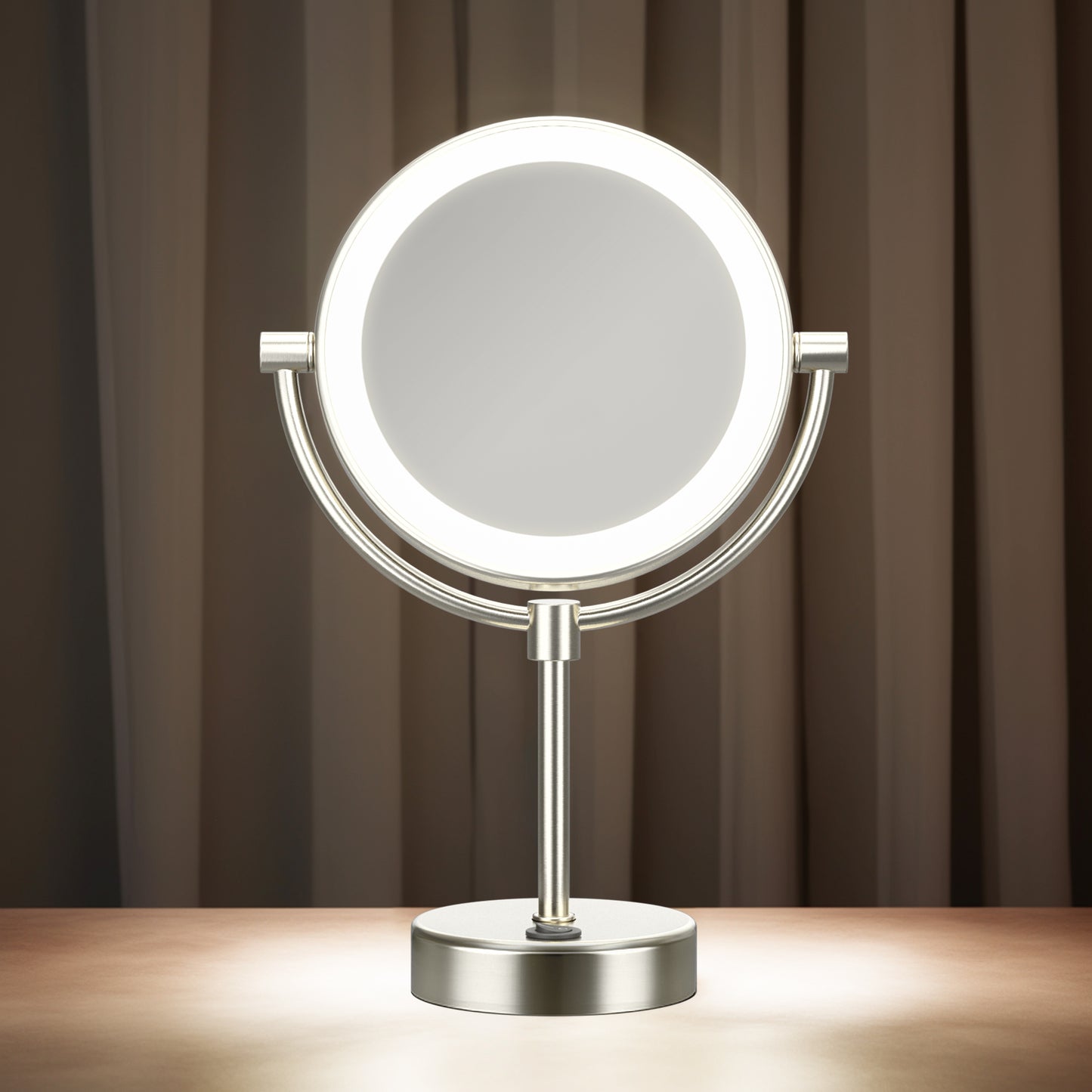Free Standing 5X Magnifying LED Vanity Mirror CM06