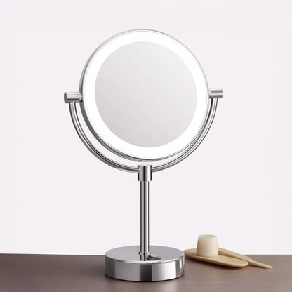 Free Standing 5X Magnifying LED Vanity Mirror CM06