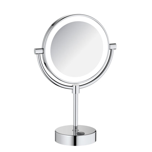 Free Standing 5X Magnifying LED Vanity Mirror CM061500
