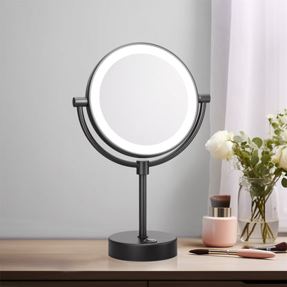 Free Standing 5X Magnifying LED Vanity Mirror CM06