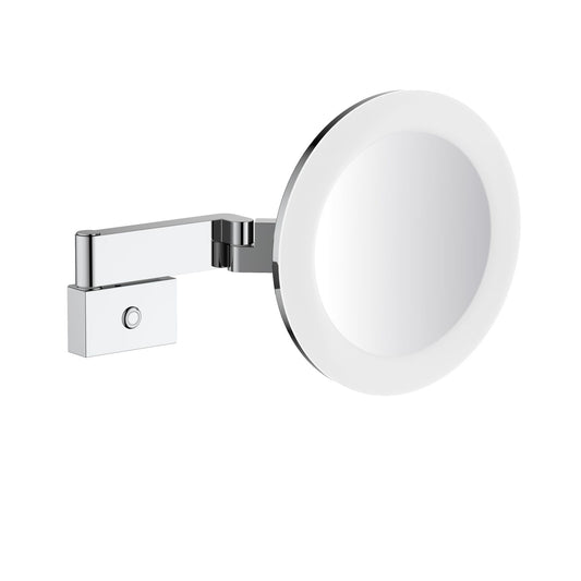 Aquavit Wall Mounted With Swivel Arm LED Round Mirror CM080500