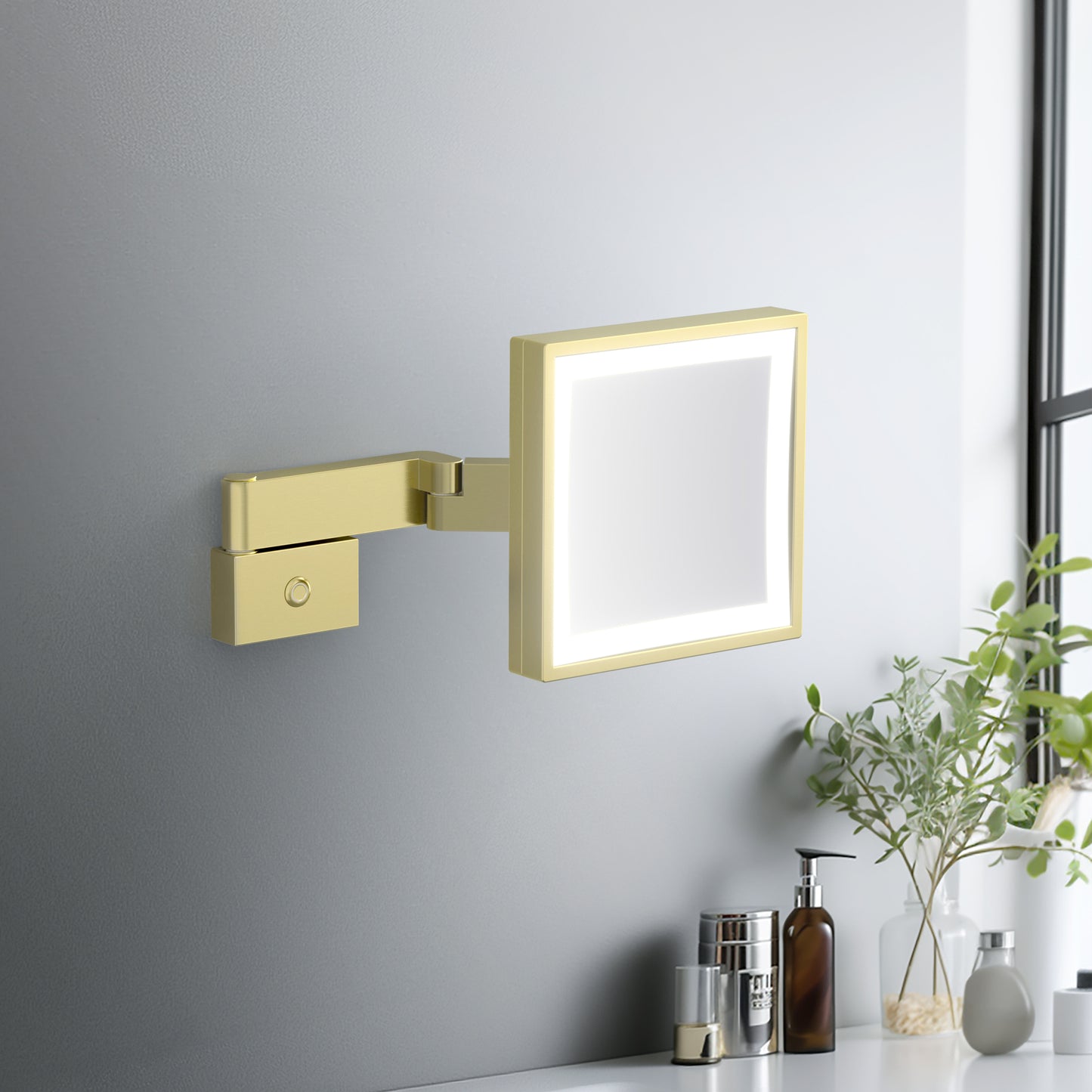 Aquavit 5X Magnifying LED Mirror CM09