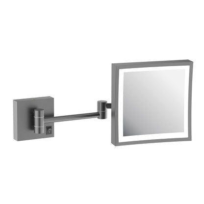 Brass And Zinc Concealed Wall Mount LED cosmetic mirror CM130300