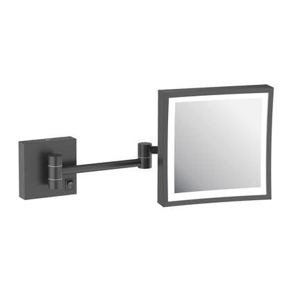 Brass And Zinc Concealed Wall Mount LED cosmetic mirror CM130300