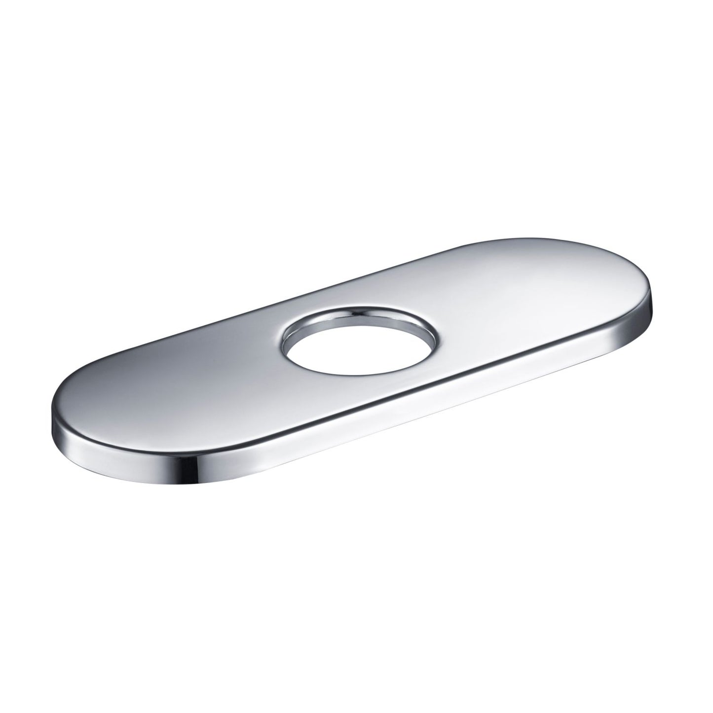 6" Stainless Steel Deck Plate FC0601 – Universal 4" Hole Cover