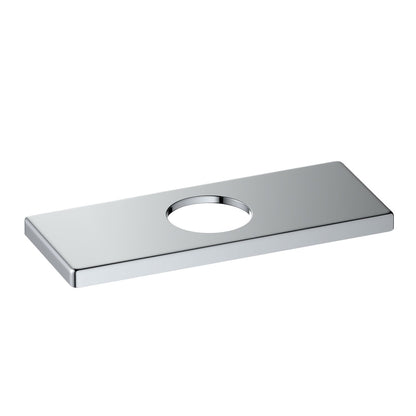 6" Stainless Steel Deck Plate FC0602– Universal 4" Hole Cover
