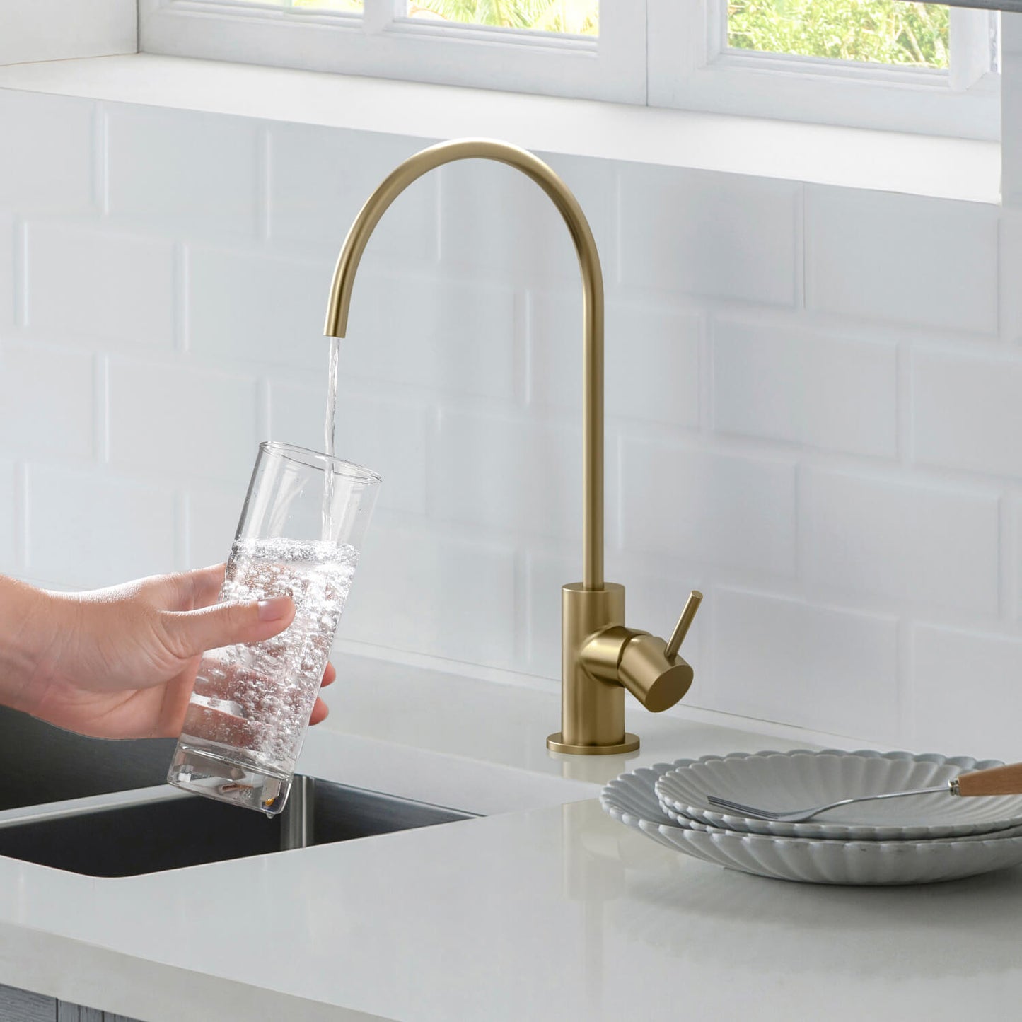 Lead-Free Brass Water Filtration Faucet FF10001