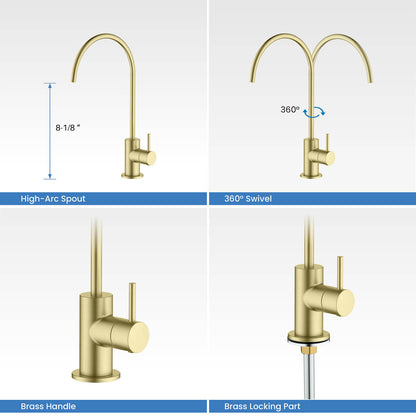 Lead-Free Brass Water Filtration Faucet FF1001