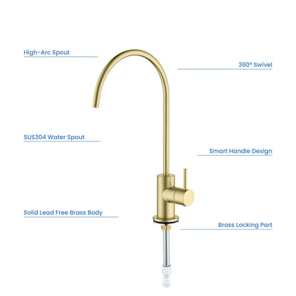 Lead-Free Brass Water Filtration Faucet FF1001